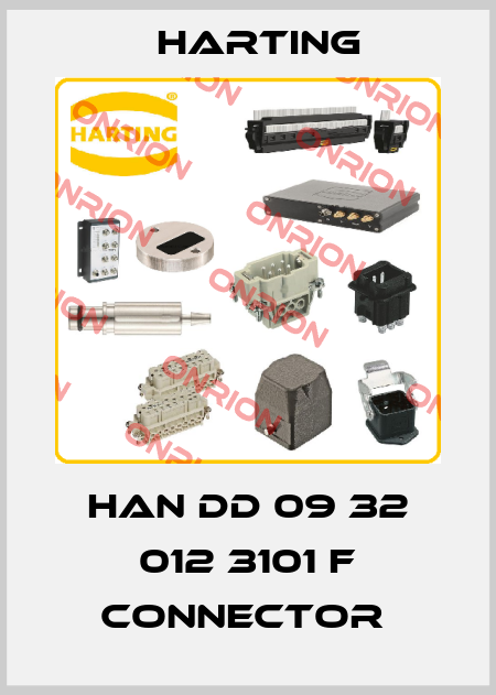 HAN DD 09 32 012 3101 F CONNECTOR  Harting