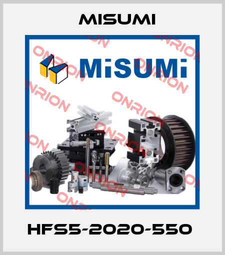 HFS5-2020-550  Misumi