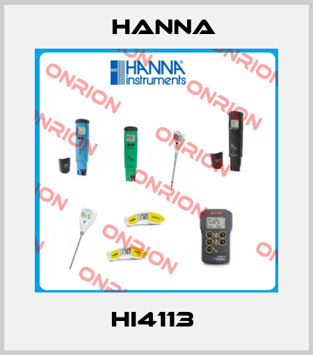 HI4113  Hanna