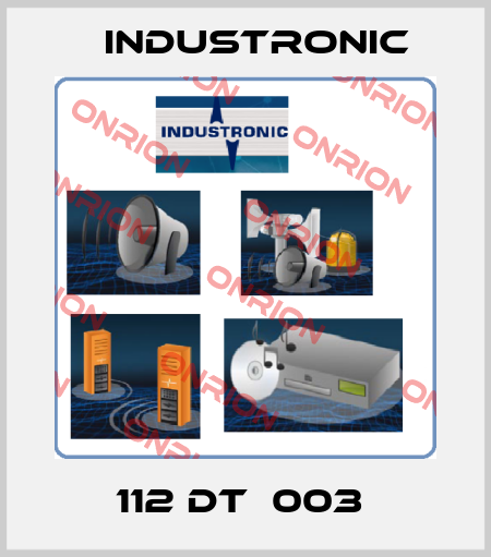 112 DT  003  Industronic
