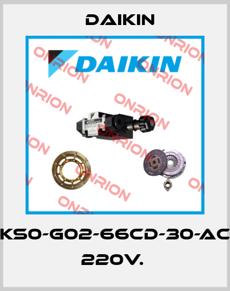 KS0-G02-66CD-30-AC 220V.  Daikin