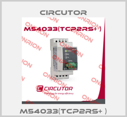 M54033(TCP2RS+ ) Circutor