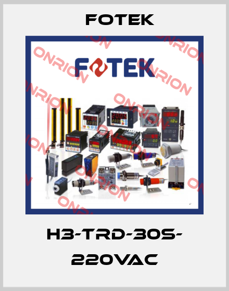 H3-TRD-30S- 220VAC Fotek