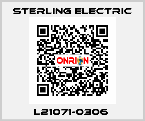 L21071-0306  Sterling Electric