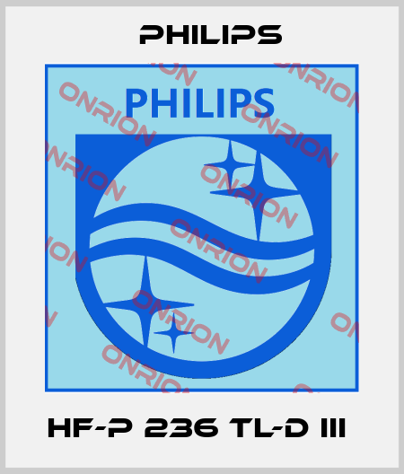 HF-P 236 TL-D III  Philips