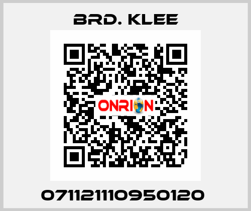 071121110950120  Brd. Klee