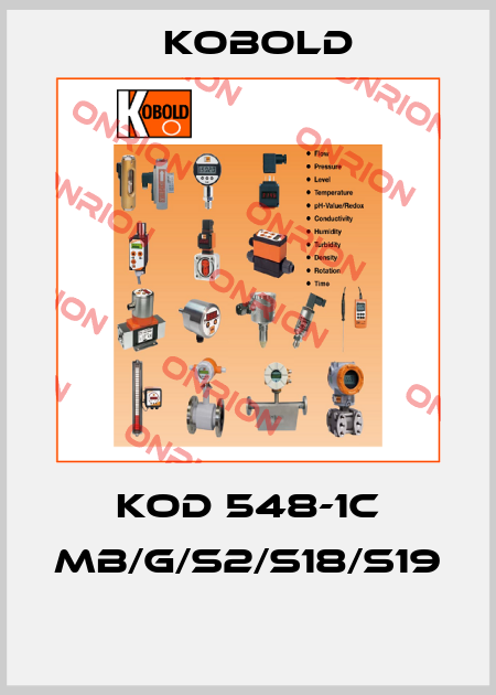 KOD 548-1C MB/G/S2/S18/S19  Kobold