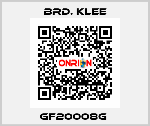GF20008G  Brd. Klee