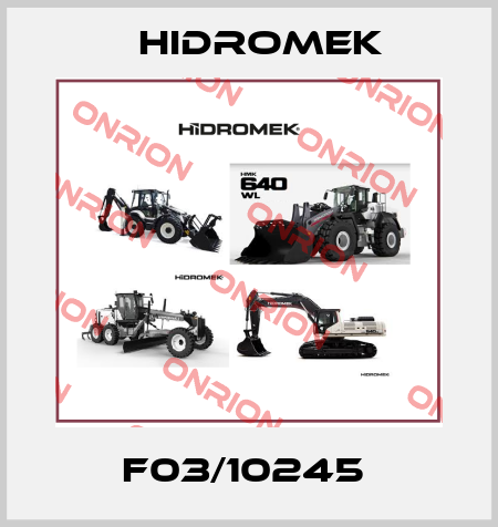 F03/10245  Hidromek