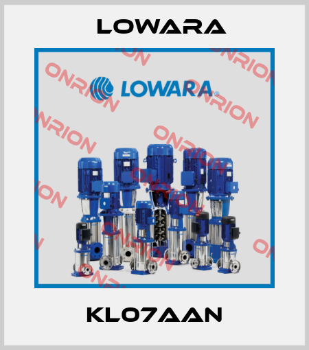KL07AAN Lowara