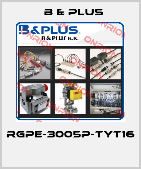 RGPE-3005P-TYT16  B & PLUS
