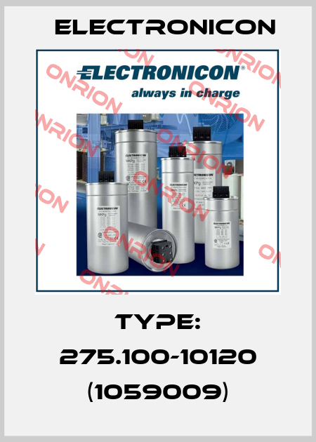 Type: 275.100-10120 (1059009) Electronicon