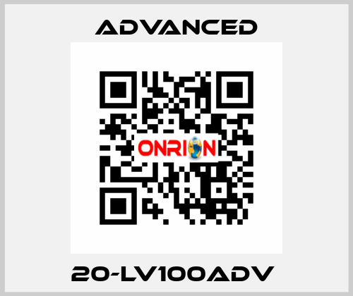 20-LV100Adv  Advanced