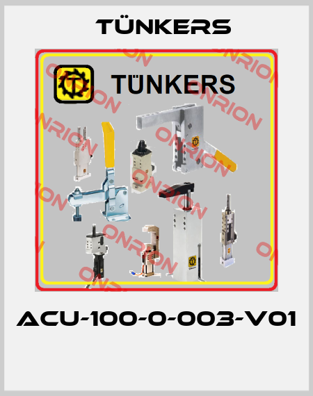 ACU-100-0-003-V01  Tünkers