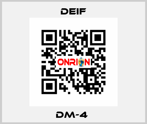 DM-4  Deif