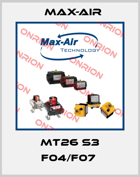 MT26 S3 F04/F07  Max-Air
