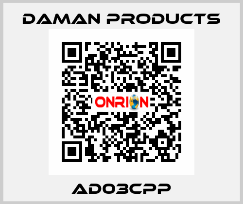 AD03CPP Daman Products