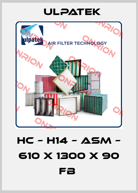 HC – H14 – ASM – 610 x 1300 x 90 FB  Ulpatek
