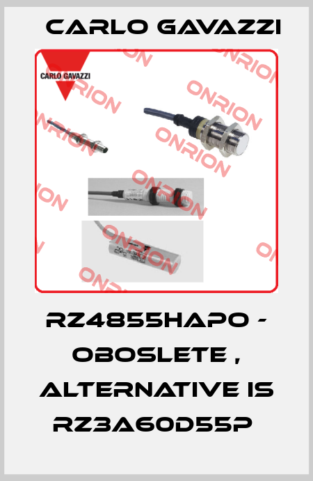 RZ4855HAPO - oboslete , alternative is RZ3A60D55P  Carlo Gavazzi