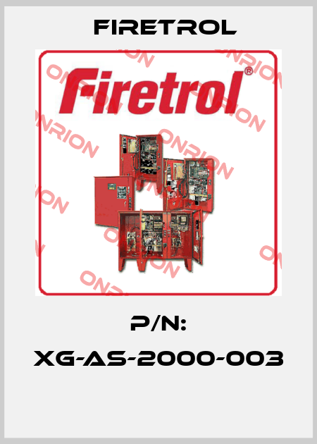 P/N: XG-AS-2000-003  Firetrol