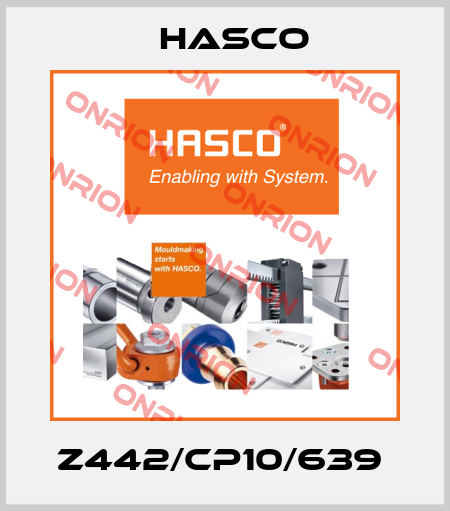 Z442/CP10/639  Hasco