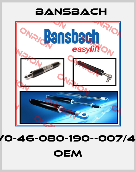 V0V0-46-080-190--007/400N OEM Bansbach