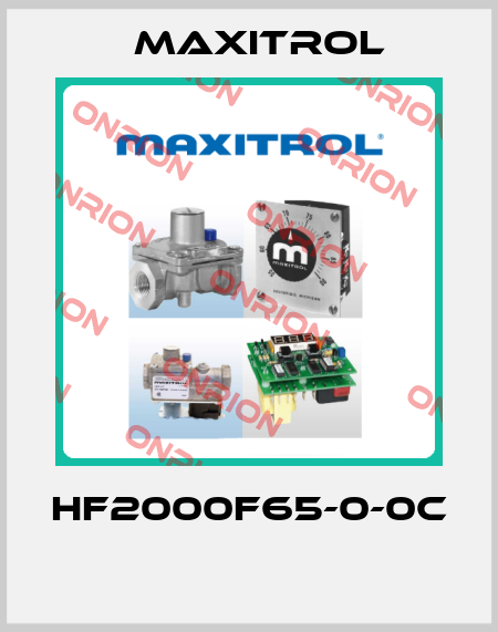 HF2000F65-0-0C  Maxitrol