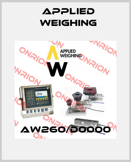 AW260/D0000 Applied Weighing