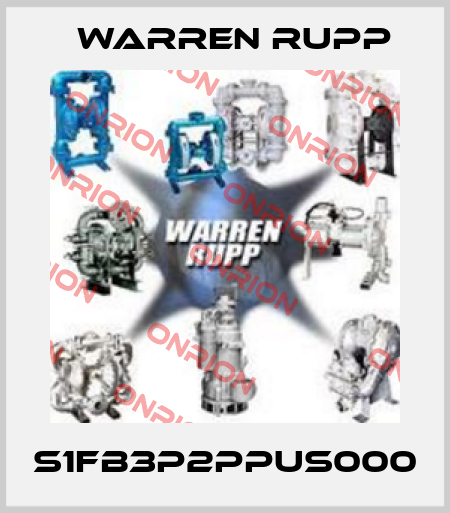 S1FB3P2PPUS000 Warren Rupp