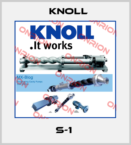 S-1  KNOLL