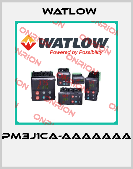 PM3J1CA-AAAAAAA  Watlow