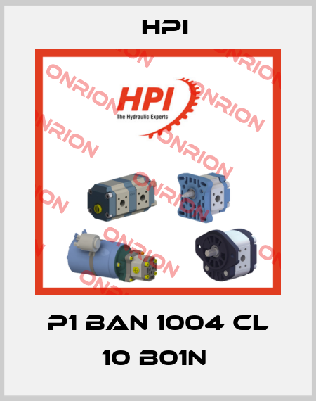 P1 BAN 1004 CL 10 B01N  HPI