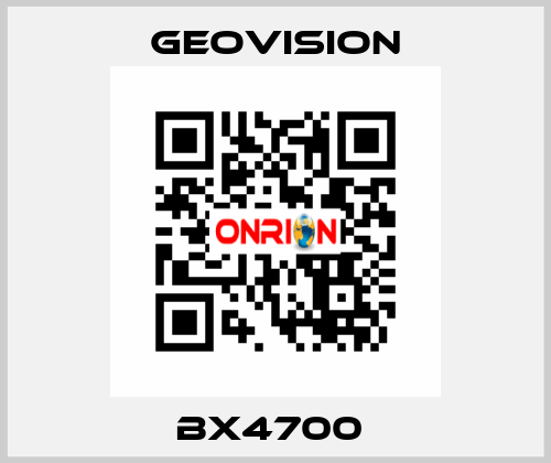 BX4700  GeoVision