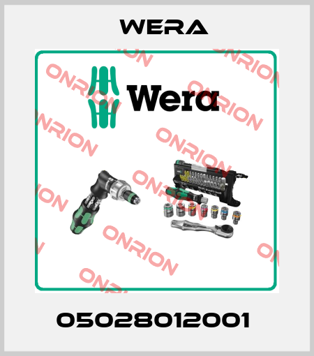 05028012001  Wera