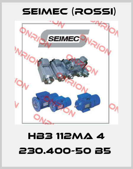 HB3 112MA 4 230.400-50 B5  Seimec (Rossi)