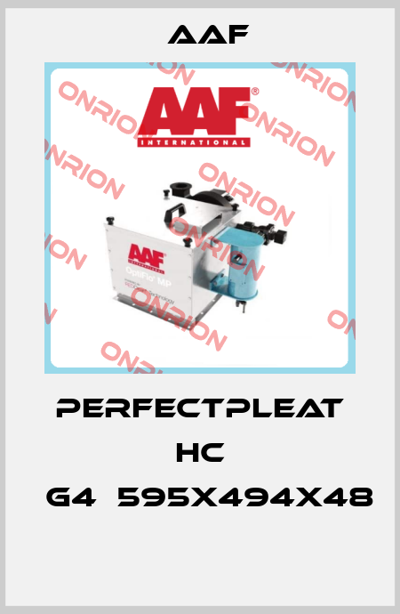 PERFECTPLEAT HC 	G4	595X494X48  AAF