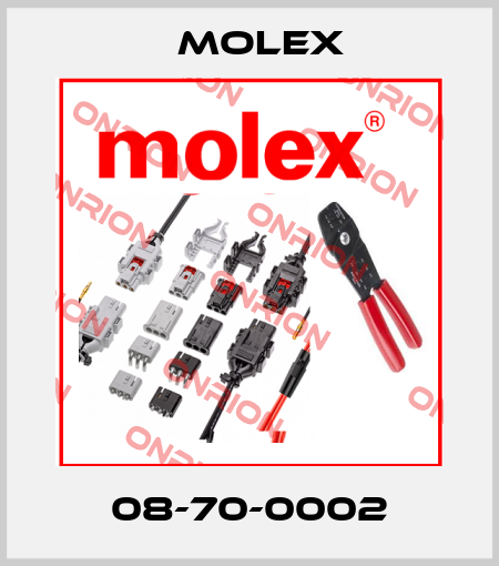 08-70-0002 Molex