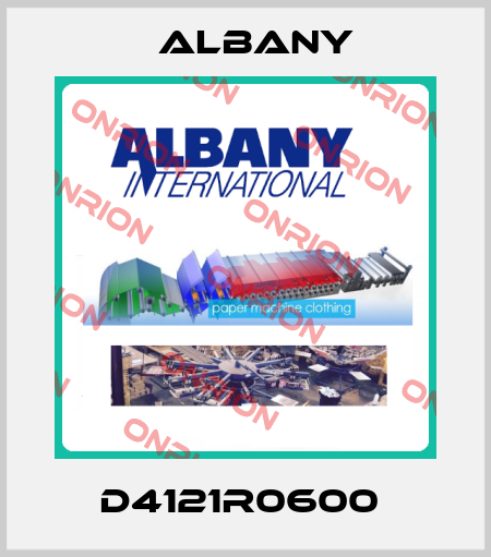 D4121R0600  Albany