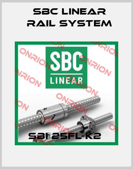 SBI 25FL-K2  SBC Linear Rail System