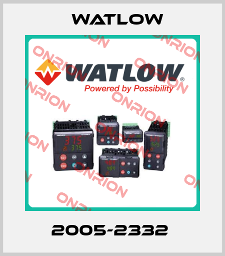 2005-2332  Watlow
