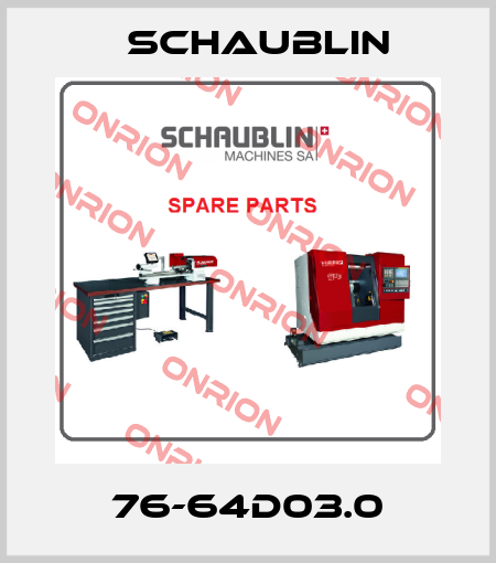 76-64D03.0 Schaublin