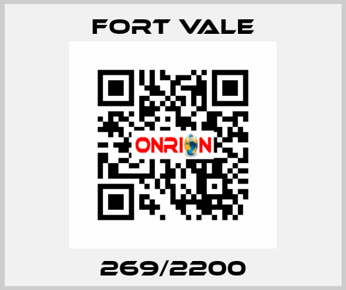 269/2200 Fort Vale
