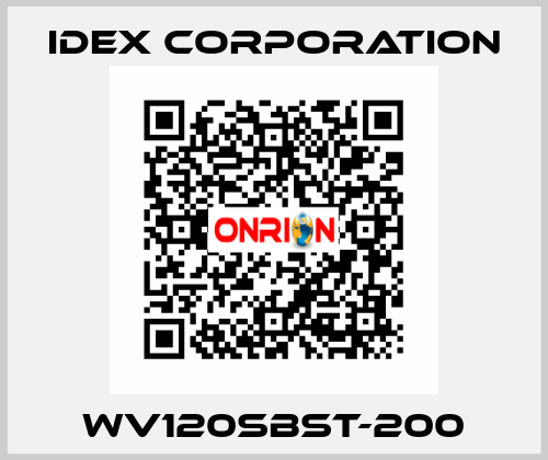WV120SBST-200 IDEX Corporation