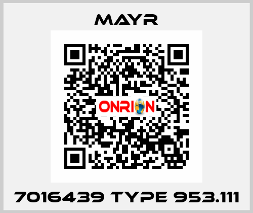 7016439 Type 953.111 Mayr