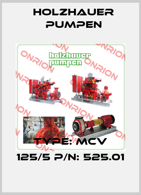 Type: MCV 125/5 P/N: 525.01 Holzhauer Pumpen