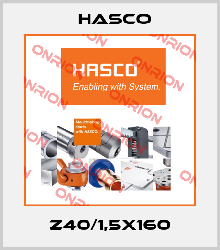 Z40/1,5x160 Hasco