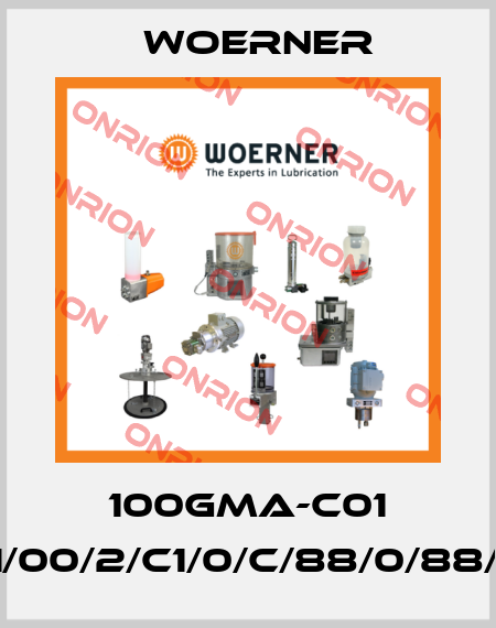 100GMA-C01 (GMA-C01/00/2/C1/0/C/88/0/88/0/88/4,5) Woerner