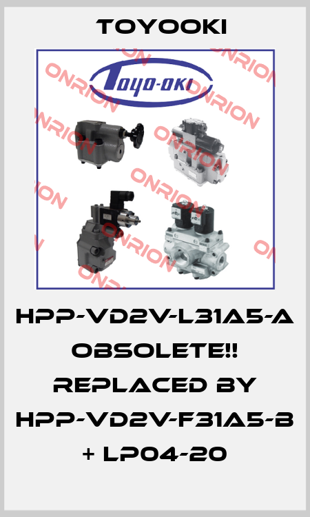 HPP-VD2V-L31A5-A Obsolete!! Replaced by HPP-VD2V-F31A5-B + LP04-20 Toyooki