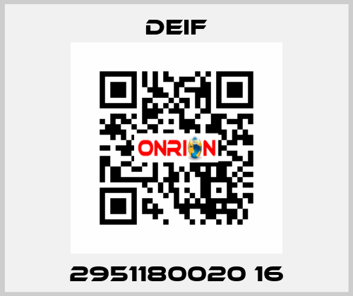 2951180020 16 Deif