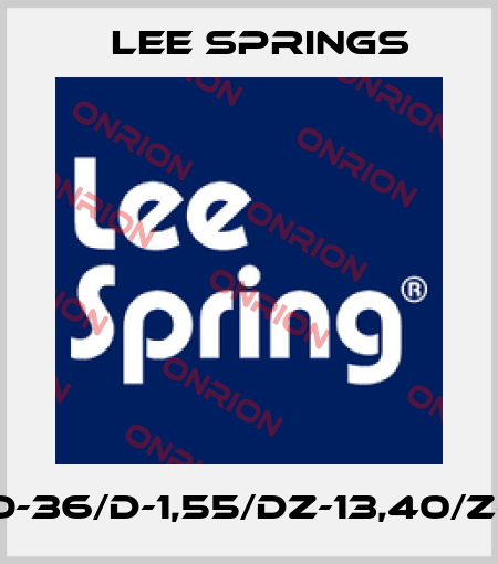 LO-36/D-1,55/DZ-13,40/Z-8 Lee Springs